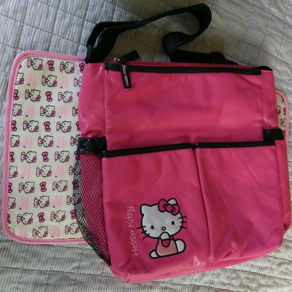 hello kitty baby diaper bag